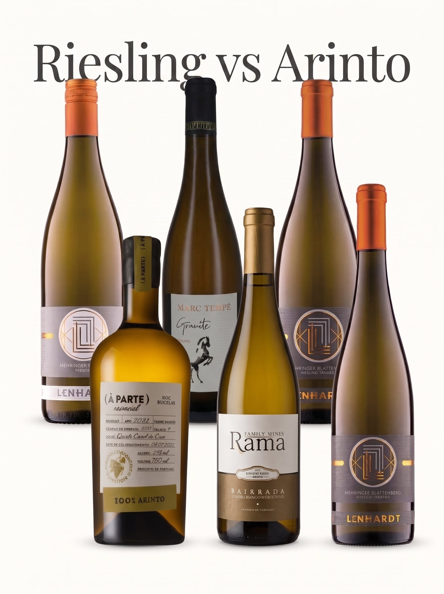 Riesling vs Arinto: Caixa de prova de vinhos em casa